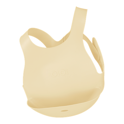Oioi Silikon Mama Önlüğü Sarı (6Ay+)
