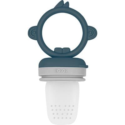 Oioi Silikon Püre Sebze Ve Meyve Emziği Deep Blue / Powder Grey 6+ Ay