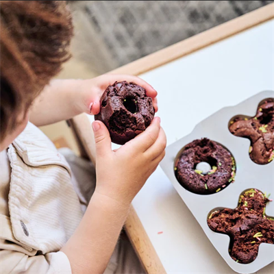 Oioi Xoxo Muffin Kalıp 2 Li Bubble Deep Blue-Powder Grey