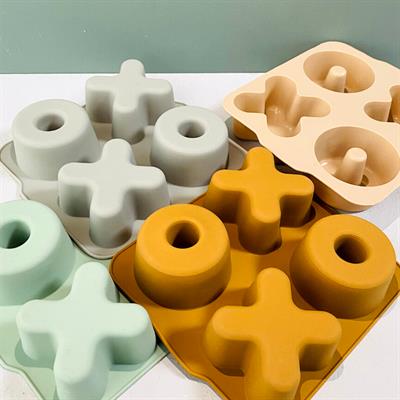 Oioi Xoxo Muffin Kalıp 2 Li Bubble Deep Blue-Powder Grey