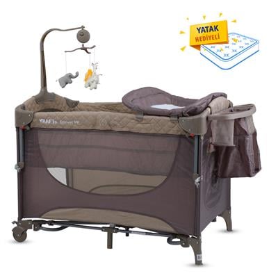 Kraft Denver PR Anne Yanı Oyun Parkı 63x105 cm Bej