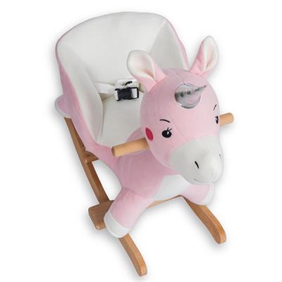 Peluş  Ahşap Sallanır Unicorn