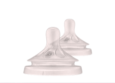 AVENT 2 li Doğal Tepkili Biberon Emziği 6+Ay No:5