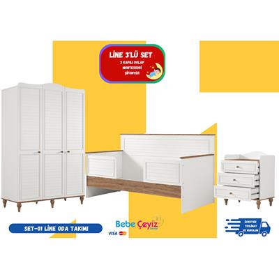 Line Natural Set Bazasız Yataksız