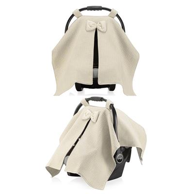 Puset Örtüsü...Waffle ( Krem )