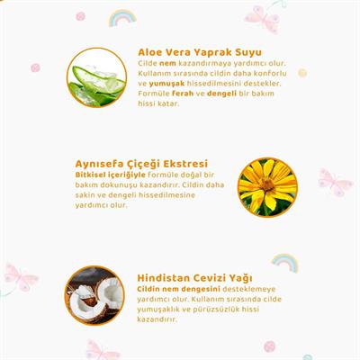 Baby Icon Doğal Vegan Muzlu Çiçek Şekilli Köpük El Sabunu - 350 ml