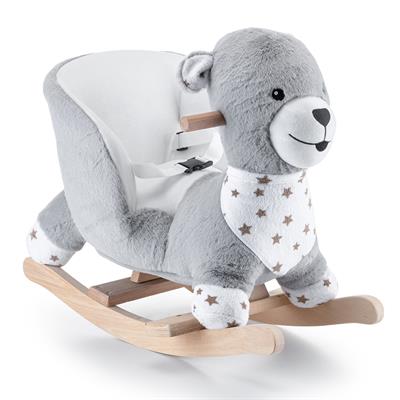 Peluş  Ahşap Sallanır Ayıcık