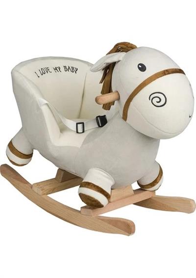 Peluş  Ahşap Sallanır At