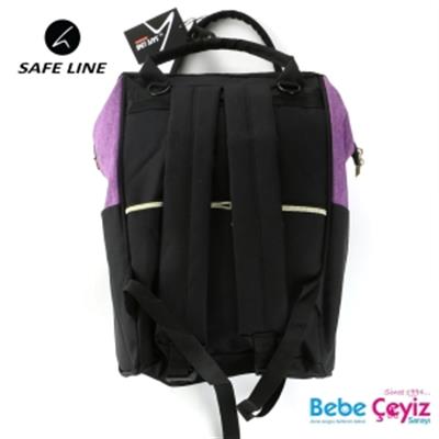 Safe Line Sırt Çantası (Siyah-Kahve)