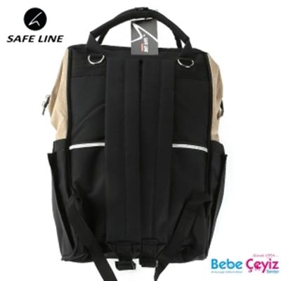 Safe Line Sırt Çantası (Siyah-Kahve)