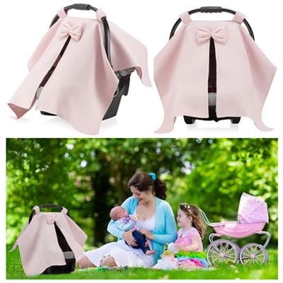 Puset Örtüsü...Waffle ( Pembe )