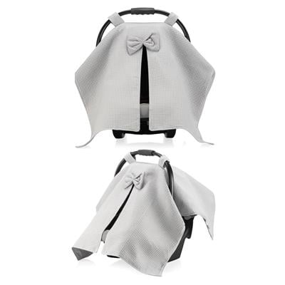 Puset Örtüsü...Waffle ( Gri )