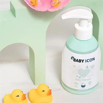 Baby Icon Organik Vegan Saç ve Vücut Bebek Şampuanı 300ml