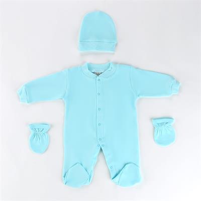 Sebi 3 Lü Düz Tulum (0-3Ay)