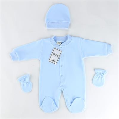 Sebi 3 Lü Düz Tulum (0-3Ay)