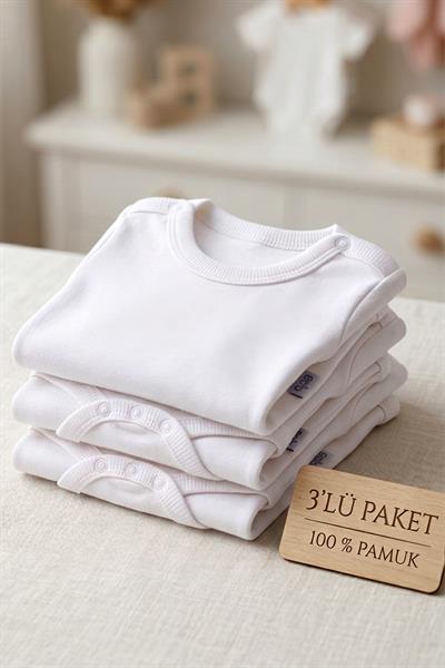 Sebi 3Lü Kısa Kol Badi