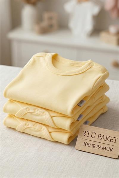 Sebi 3Lü Kısa Kol Badi