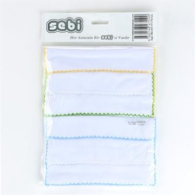 Sebi 6Lı Penye Ağız Mendili