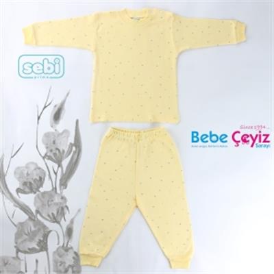 SEBİ Mini Çiçekli  Pijama Takım
