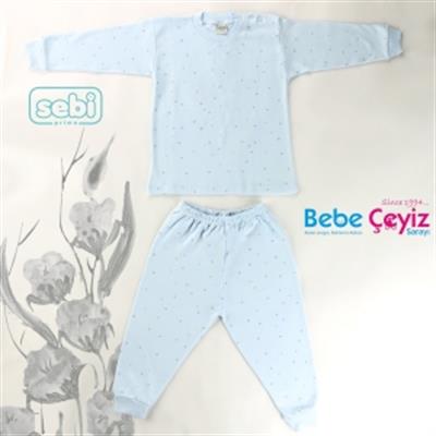 SEBİ Mini Çiçekli  Pijama Takım
