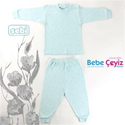 SEBİ Mini Çiçekli  Pijama Takım