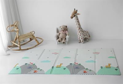 Oyun Matı...Katlanabilir Bulutlar Dağlar 200*130*1