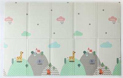 Oyun Matı...Katlanabilir Bulutlar Dağlar 200*130*1