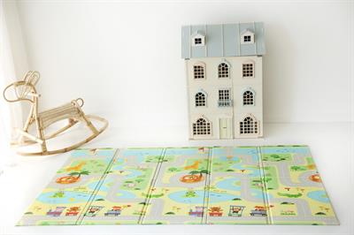 Oyun Matı...Katlanabilir Yeşil Parkur 200*130*1