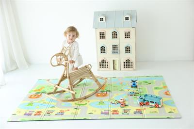 Oyun Matı...Katlanabilir Yeşil Parkur 200*130*1