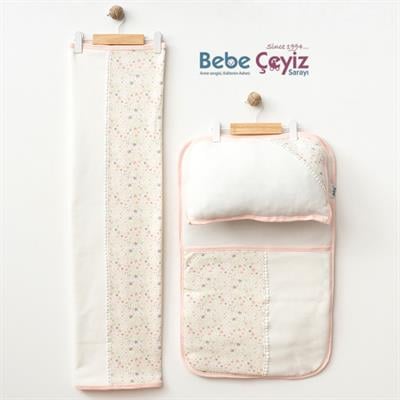 Alt Açma...3lü Wafıl Çiçekli ( Somon )