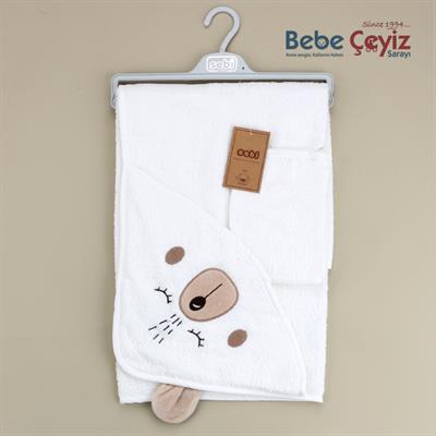 Banyo Havlusu...Ayı ( Kahverengi )