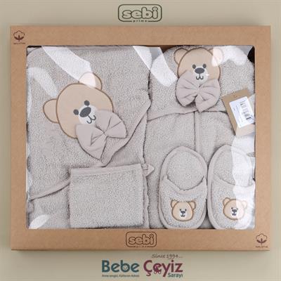 Hastane Çıkışı...5 li Ayı Desen Gri