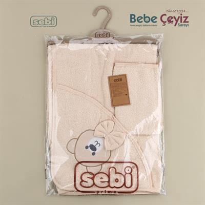 Havlu...Ayı Desen Bej