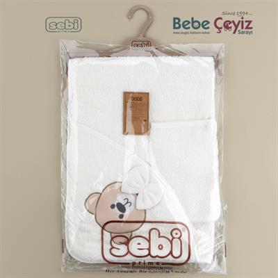 Havlu...Ayı Desen Ekru