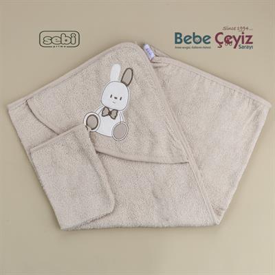 Havlu...Ayı Desen Gri