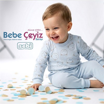 SEBİ PRİME Ayıcık Kafa Pijama Takımı 