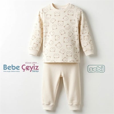 SEBİ PRİME Ayıcık Pijama Takımı