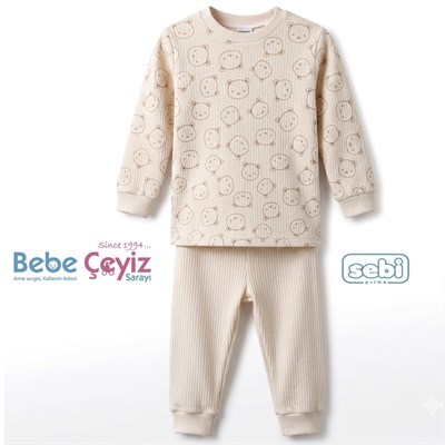 SEBİ PRİME Ayıcık Pijama Takımı