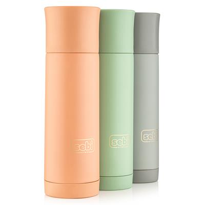 SEBİ PRIME Çelik Termos 400 ml (Gri)