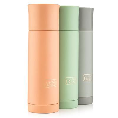 SEBİ PRIME Çelik Termos 400 ml (Yeşil)