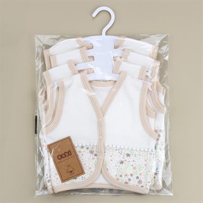 Yelek...Çiçekli ( Bej )