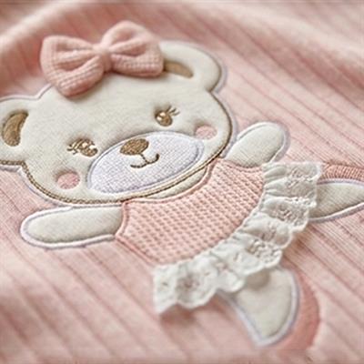 SEBİ PRİME Dantelli Battaniye ( Somon )