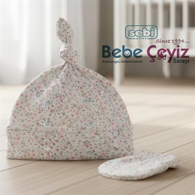 SEBİ PRİME Desenli Bağlamalı Şapka Eldiven 