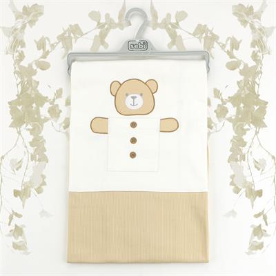 SEBİ PRİME Düğmeli Ayıcık Battaniye