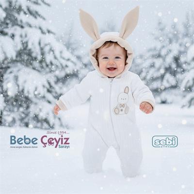 Sebi Elyaflı Kapüşonlu Tulum