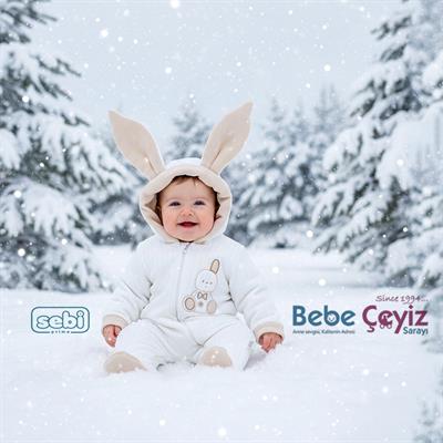 Sebi Elyaflı Kapüşonlu Tulum