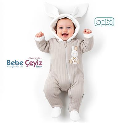 Sebi Elyaflı Kapşonlu Tulum