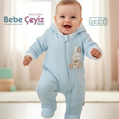 Sebi Elyaflı Kapüşonlu Tulum