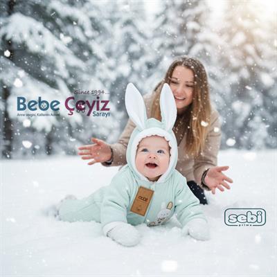 Sebi Elyaflı Kapüşonlu Tulum