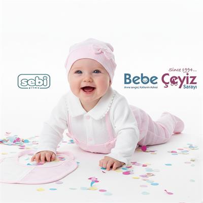 SEBİ PRİME Fiyonk Desenli 5li Hastane Çıkışı ( Pembe ) ( 0-3 Ay )